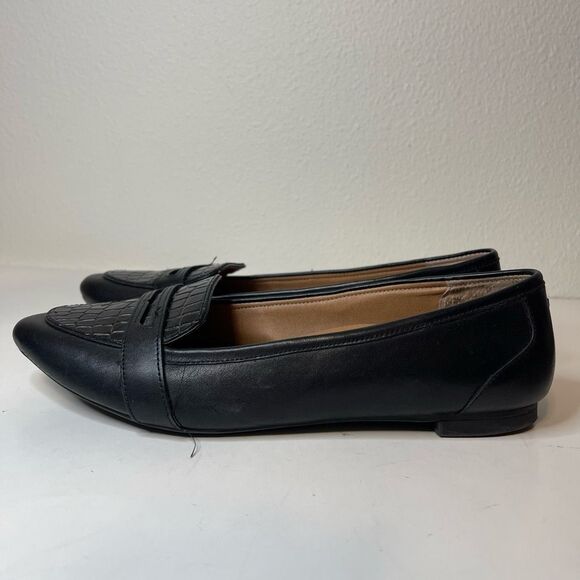 Vionic Savannah Embossed Croc Pointed Toe Flat Size 8.5 - Picture 5 of 9